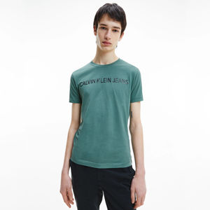 Calvin Klein pánské zelené tričko - M (LDT)